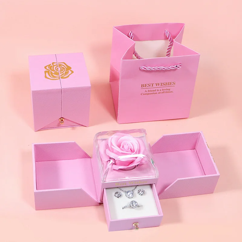 SET DE COLLAR Y PULSERA FLOR TULIPÁN
